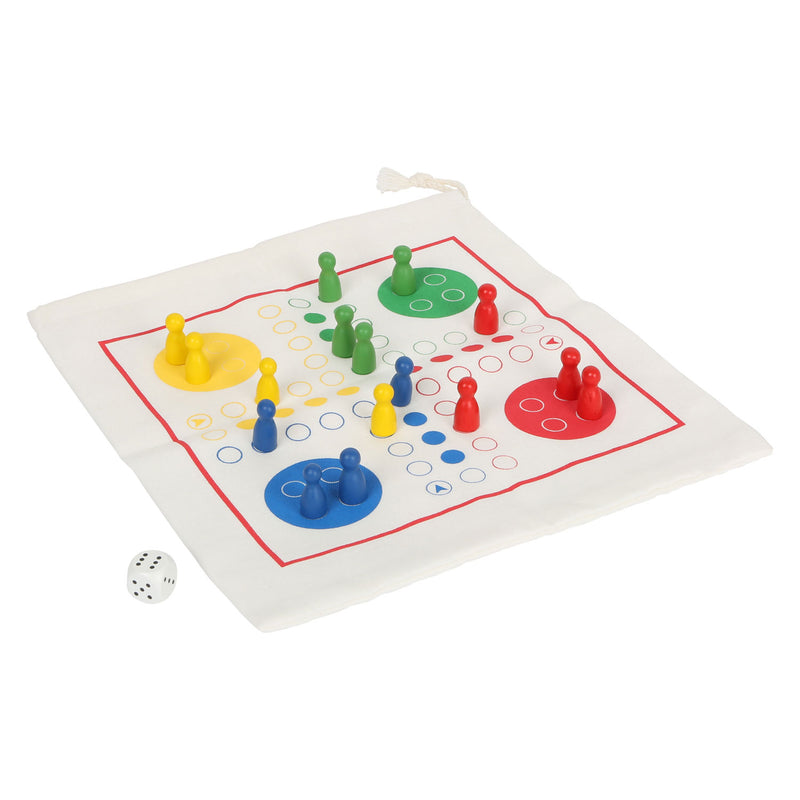 Afbeelding laden in galerijviewer, Small Foot Houten Ludo Reisspel
