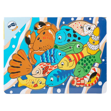 Small foot - houten vishengelspel puzzel