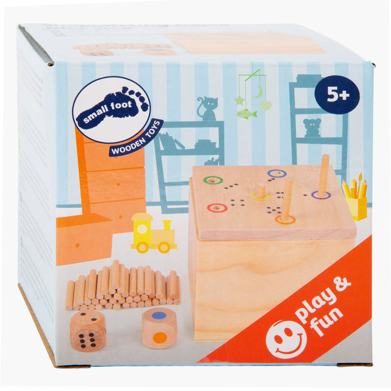 Afbeelding laden in galerijviewer, Small foot - dobbelspel in a box 6 out
