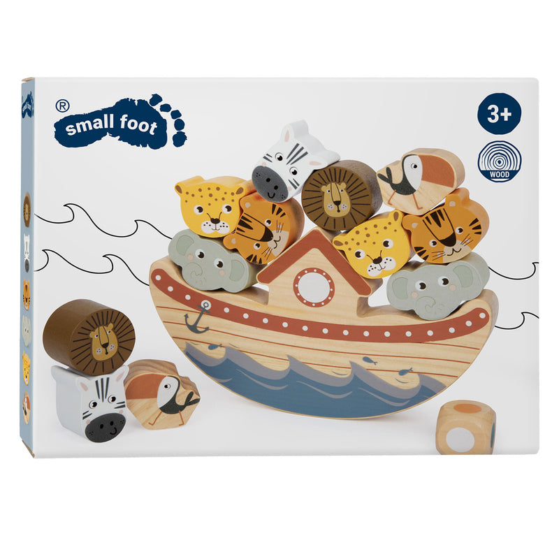 Afbeelding laden in galerijviewer, Small foot - houten balansspel safari
