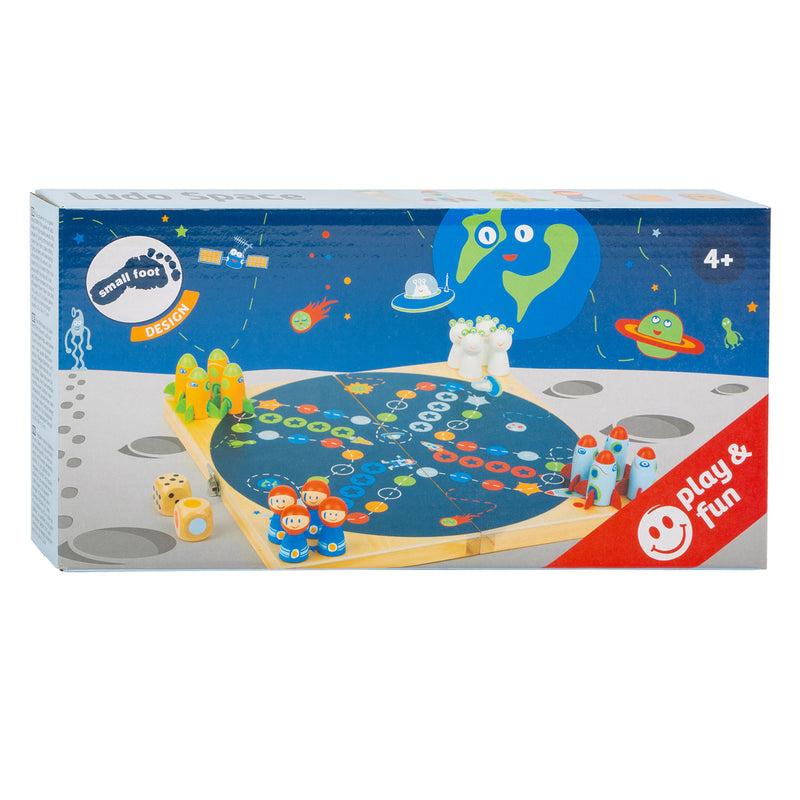 Afbeelding laden in galerijviewer, Small foot - houten ludospel ruimtevaart
