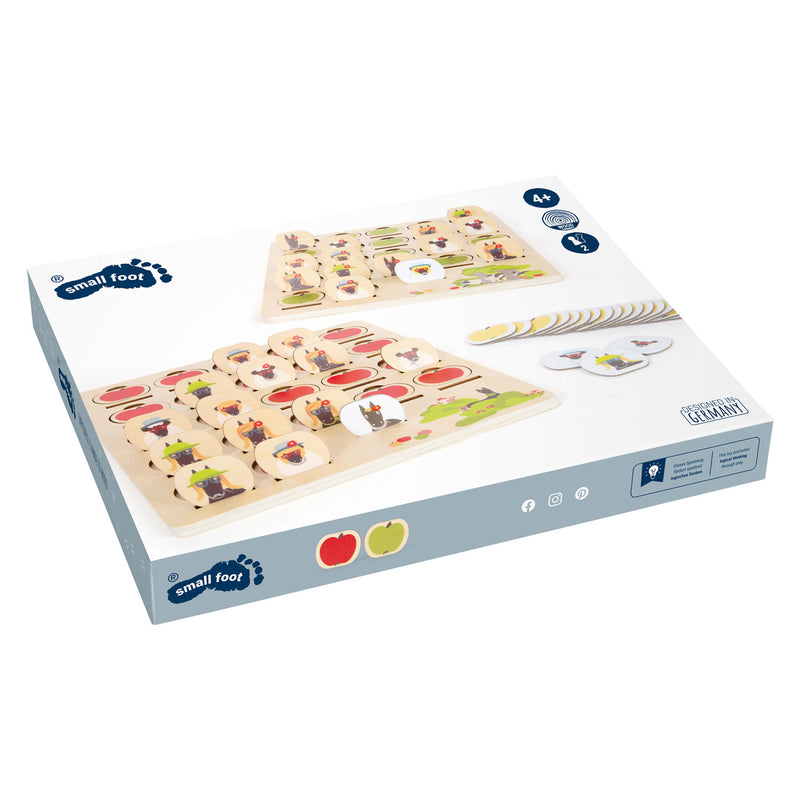 Afbeelding laden in galerijviewer, Small foot - houten bordspel raad eens wie
