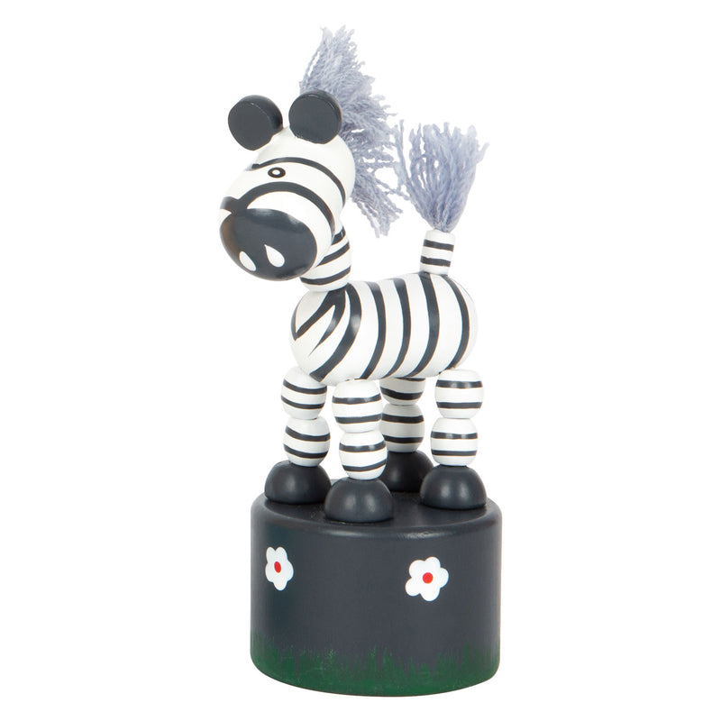 Afbeelding laden in galerijviewer, Small foot - houten drukfiguur wilde dieren, set van 6
