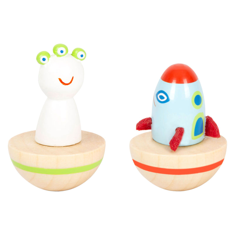 Afbeelding laden in galerijviewer, Small Foot Houten Muziekdoos Ruimtevaart
