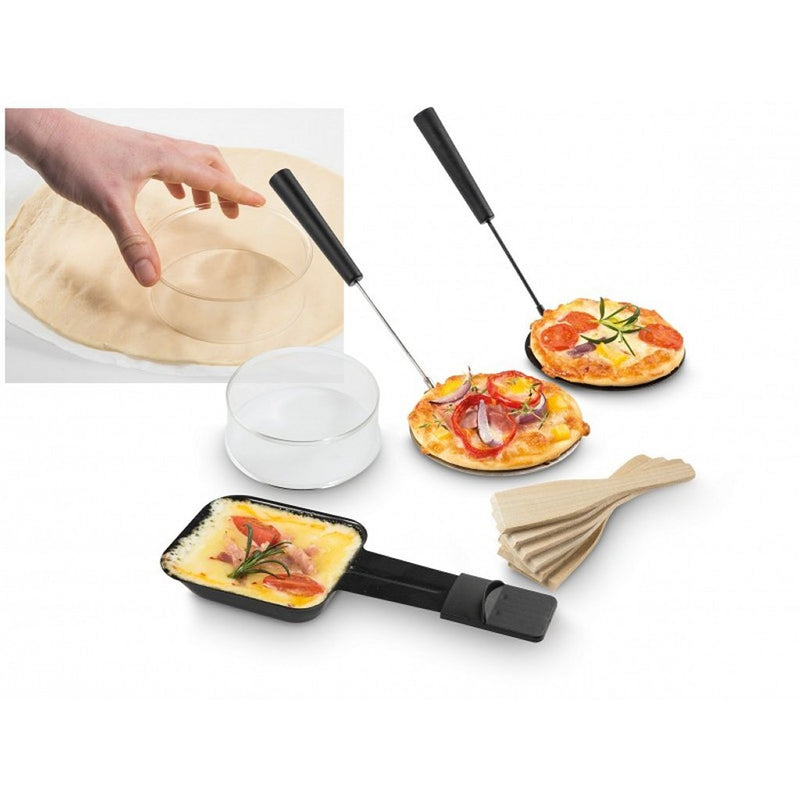 Afbeelding laden in galerijviewer, Fritel pr3130 pizza grill en raclette zwart
