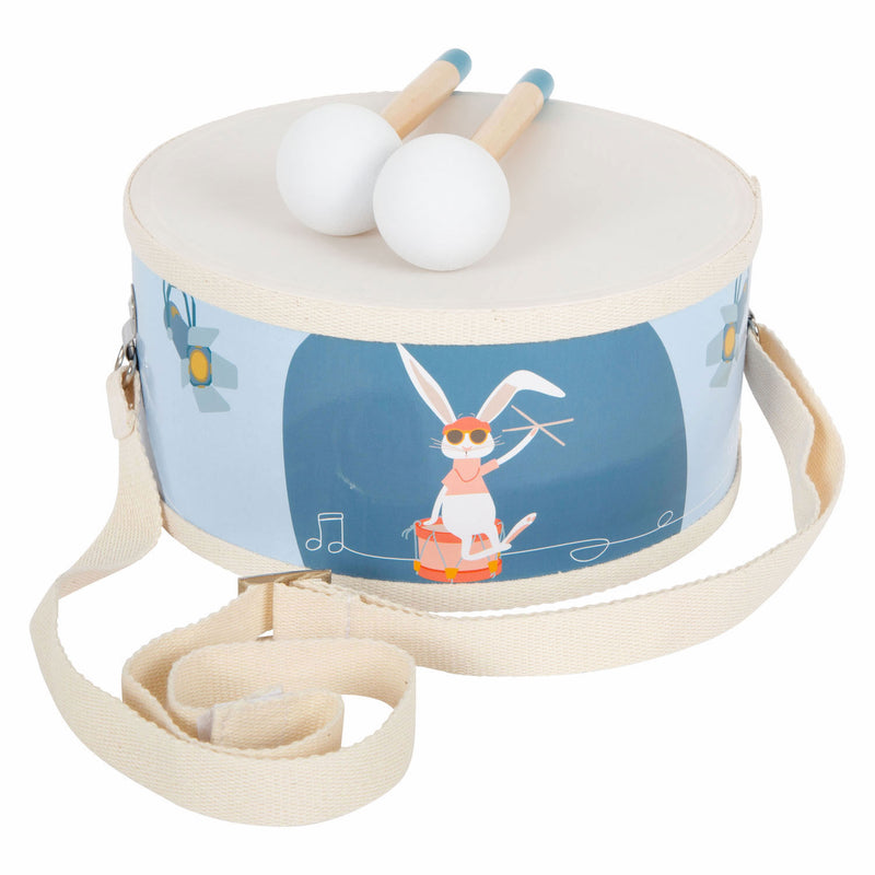 Afbeelding laden in galerijviewer, Small foot - houten trommel groovy beats met stokken, 3dlg.
