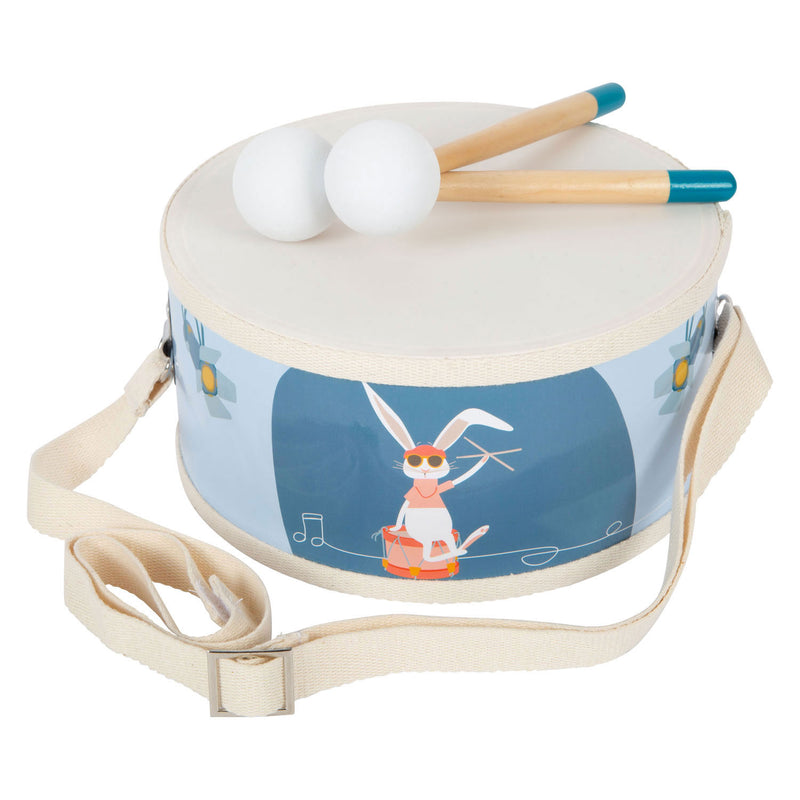 Afbeelding laden in galerijviewer, Small foot - houten trommel groovy beats met stokken, 3dlg.
