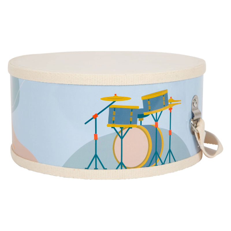 Afbeelding laden in galerijviewer, Small foot - houten trommel groovy beats met stokken, 3dlg.
