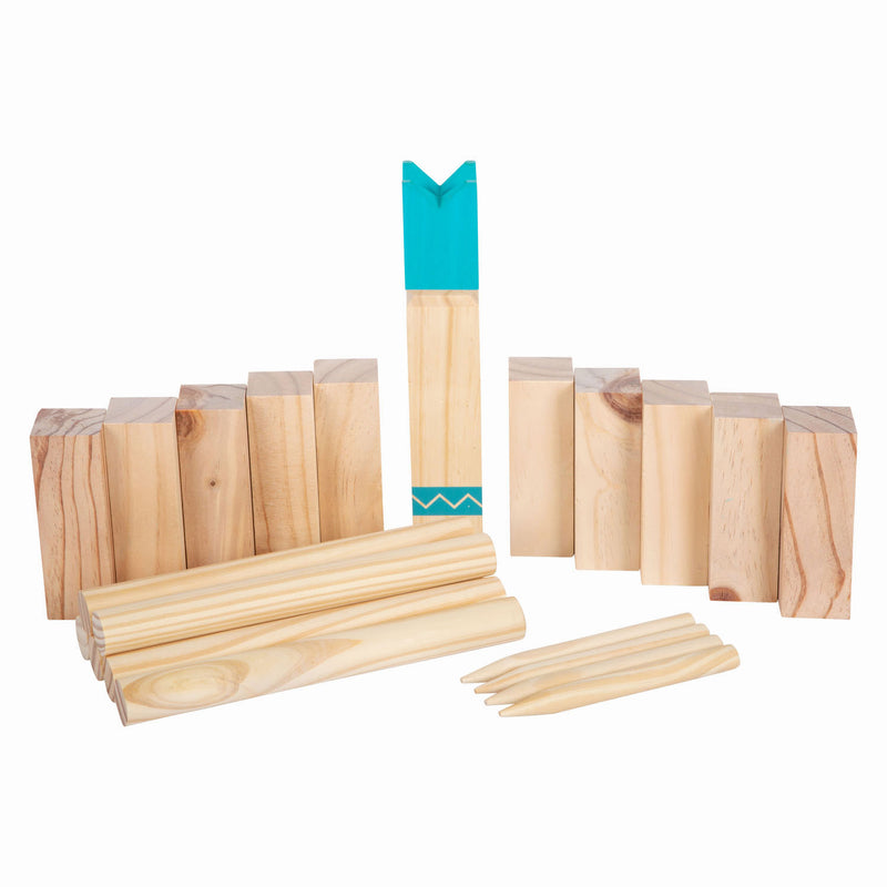 Afbeelding laden in galerijviewer, Small foot - houten kub compact werpspel, 21dlg.
