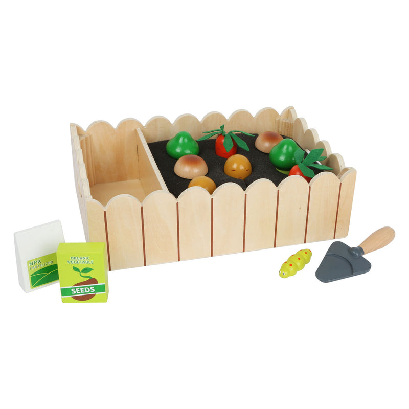 Afbeelding laden in galerijviewer, Small Foot Houten Groentetuin Speelset, 13dlg.
