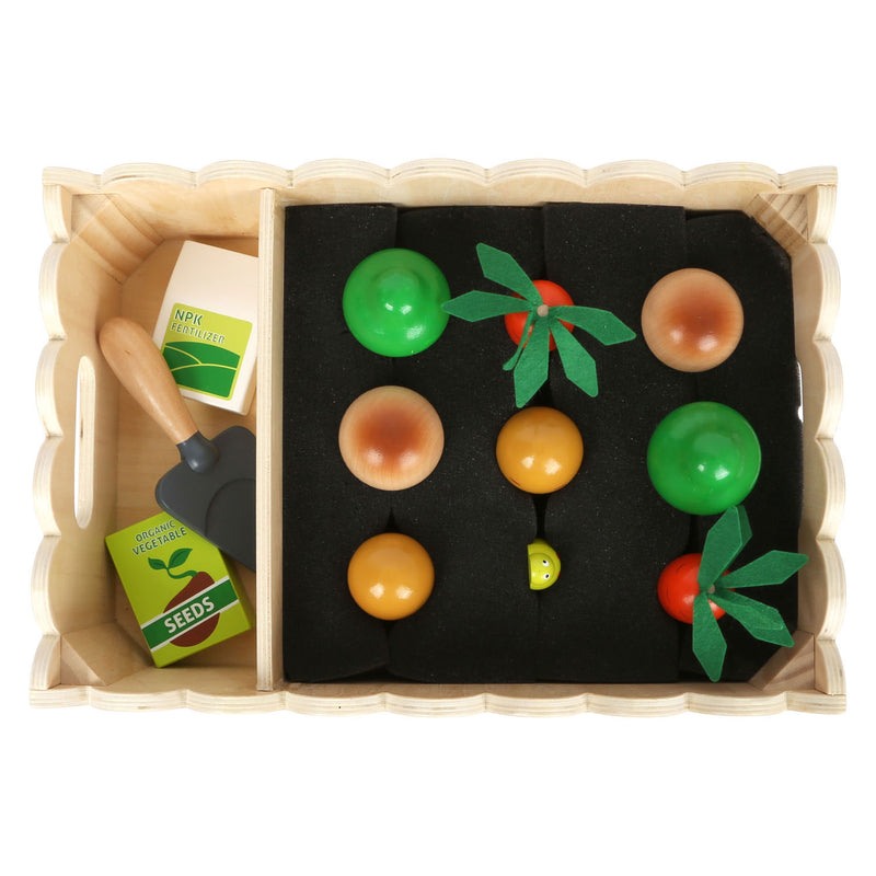 Afbeelding laden in galerijviewer, Small Foot Houten Groentetuin Speelset, 13dlg.
