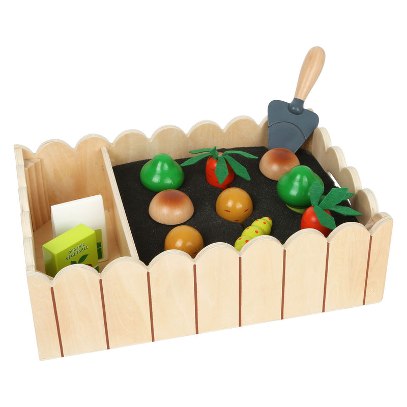 Afbeelding laden in galerijviewer, Small Foot Houten Groentetuin Speelset, 13dlg.
