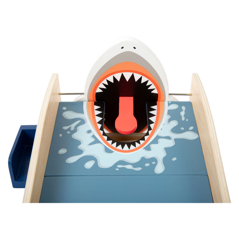 Afbeelding laden in galerijviewer, Small foot - houten mini golf haaienaanval, 7dlg.
