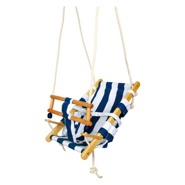 Small foot - houten peuterschommel marineblauw, 120cm