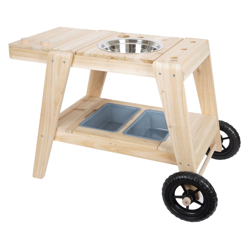 Afbeelding laden in galerijviewer, Small foot - houten modderkeuken compact
