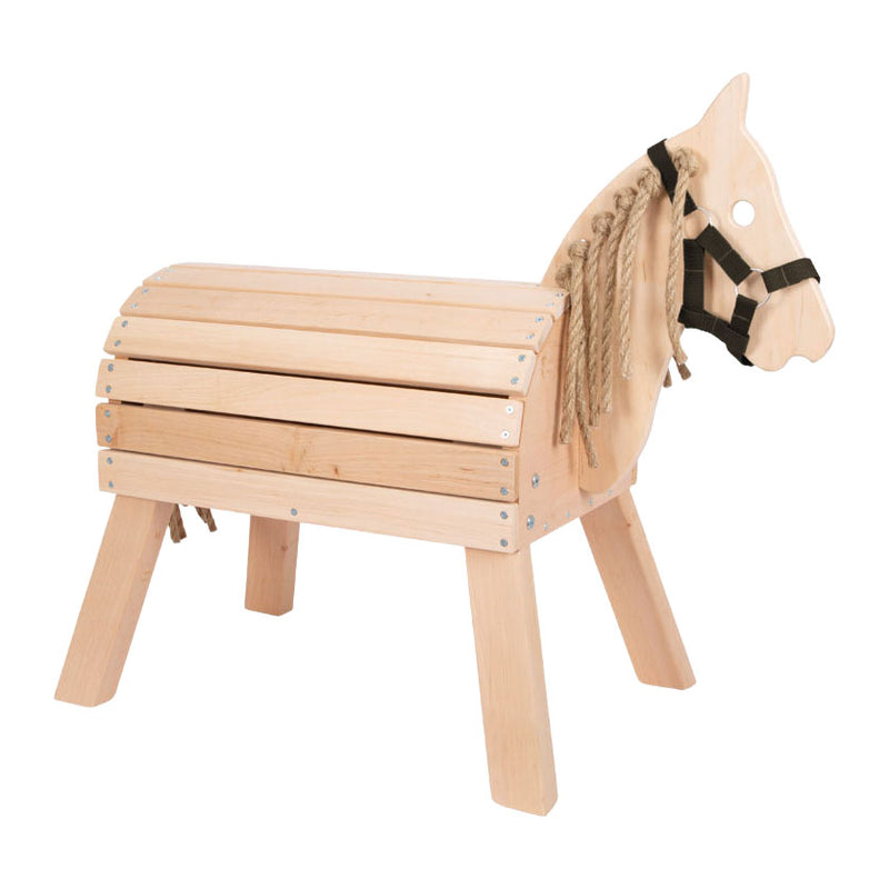 Afbeelding laden in galerijviewer, Small foot - houten paard compact
