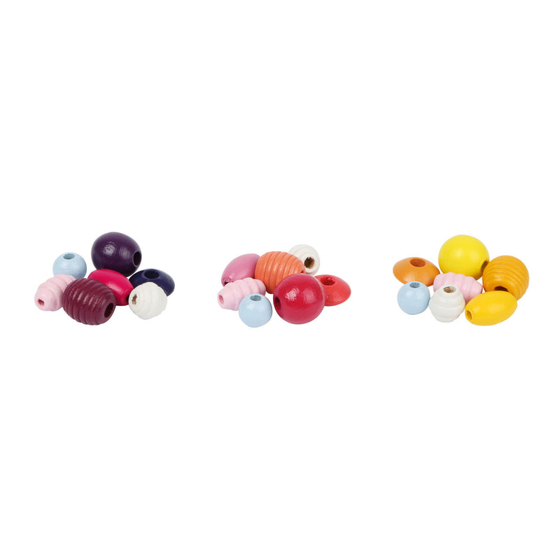 Afbeelding laden in galerijviewer, Small foot - houten kralen sieraden maken cupcake
