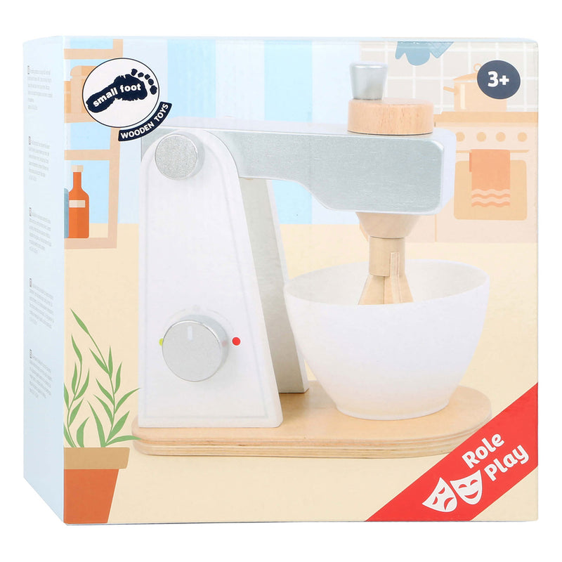 Afbeelding laden in galerijviewer, Small foot - houten mixer wit
