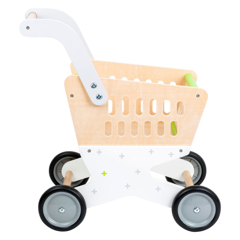 Afbeelding laden in galerijviewer, Small foot - houten winkelwagen supermarkt

