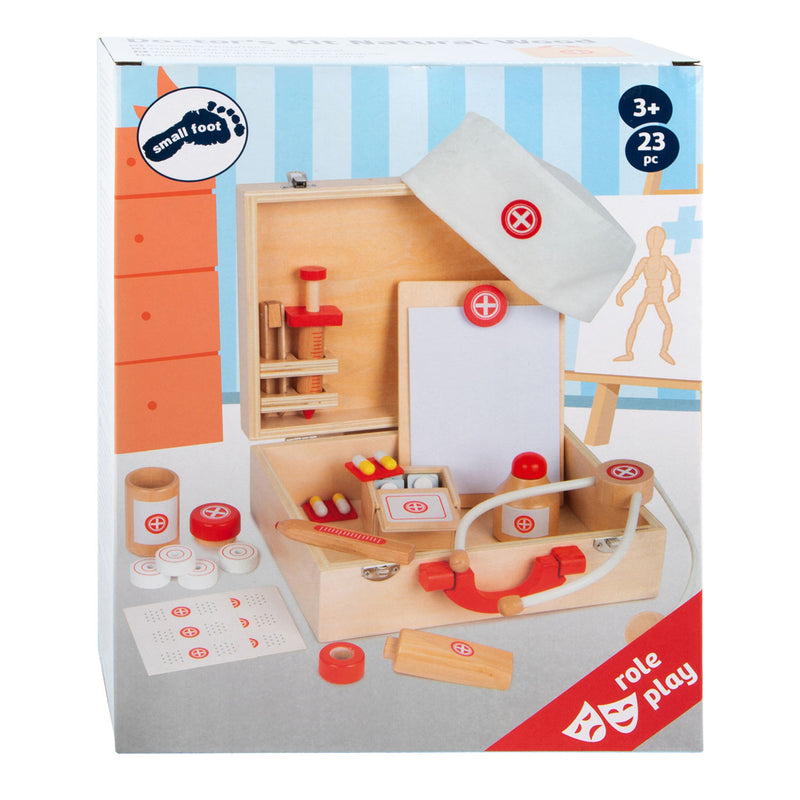 Afbeelding laden in galerijviewer, Small Foot Houten Dokterskoffer, 23dlg.
