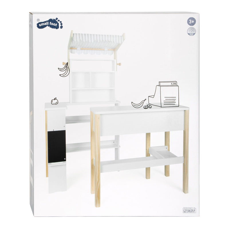 Afbeelding laden in galerijviewer, Small foot - houten winkel wit compact
