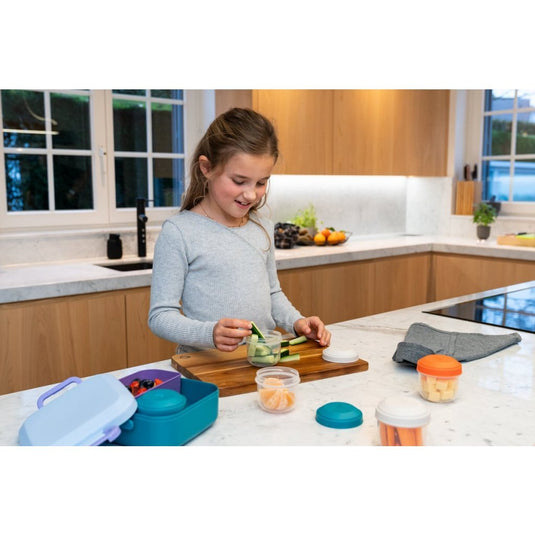 Amuse rikko lagoon sky lunchbox blauw paars