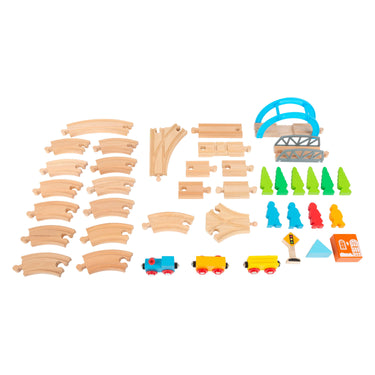 Small foot - houten treinset big journey, 40dlg.