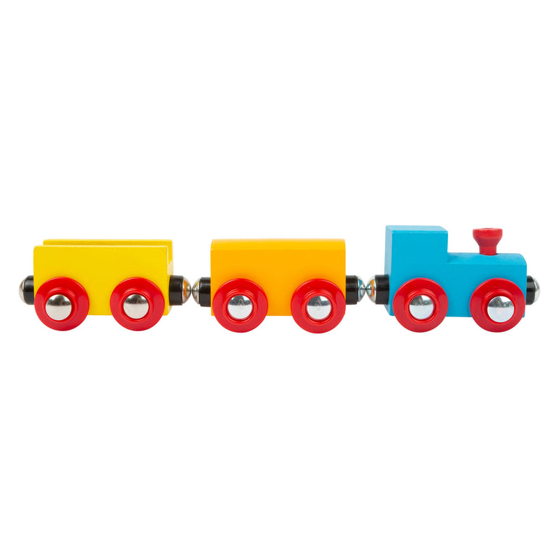 Afbeelding laden in galerijviewer, Small foot - houten treinset big journey, 40dlg.
