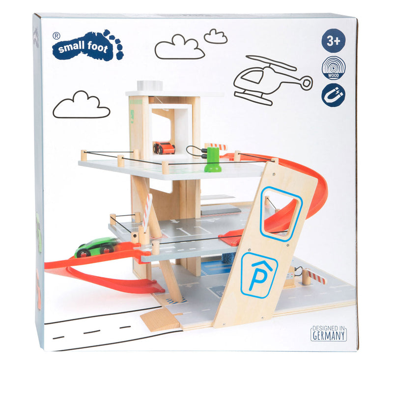 Afbeelding laden in galerijviewer, Small foot - houten garage met wasstraat
