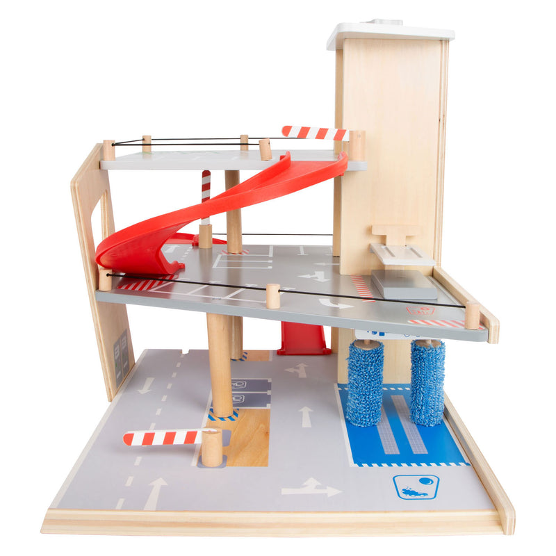 Afbeelding laden in galerijviewer, Small foot - houten garage met wasstraat
