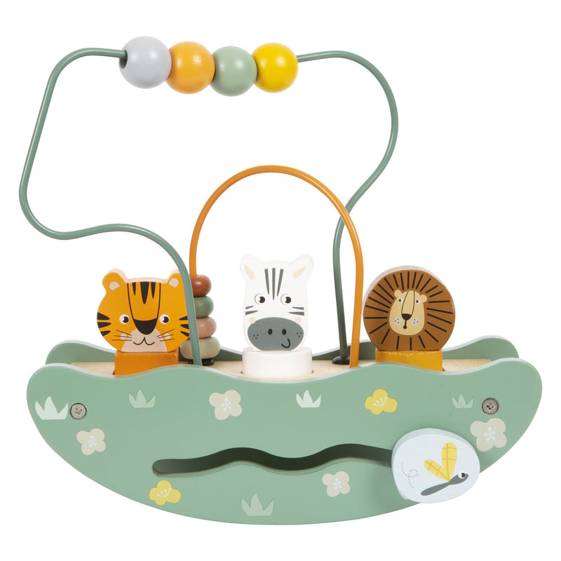 Afbeelding laden in galerijviewer, Small foot - houten balans motoriekspiraal safari
