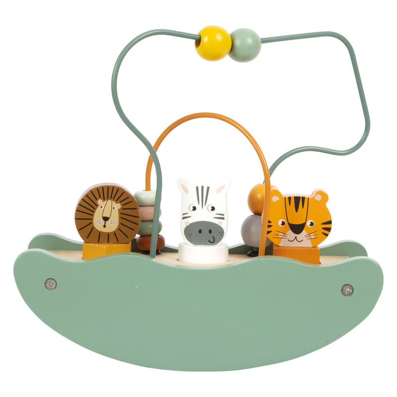 Afbeelding laden in galerijviewer, Small foot - houten balans motoriekspiraal safari
