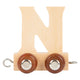 Small foot - houten lettertrein - n