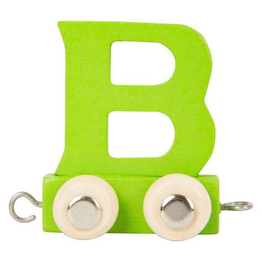 Small foot - houten lettertrein kleur - b