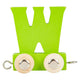 Small foot - houten lettertrein kleur - w