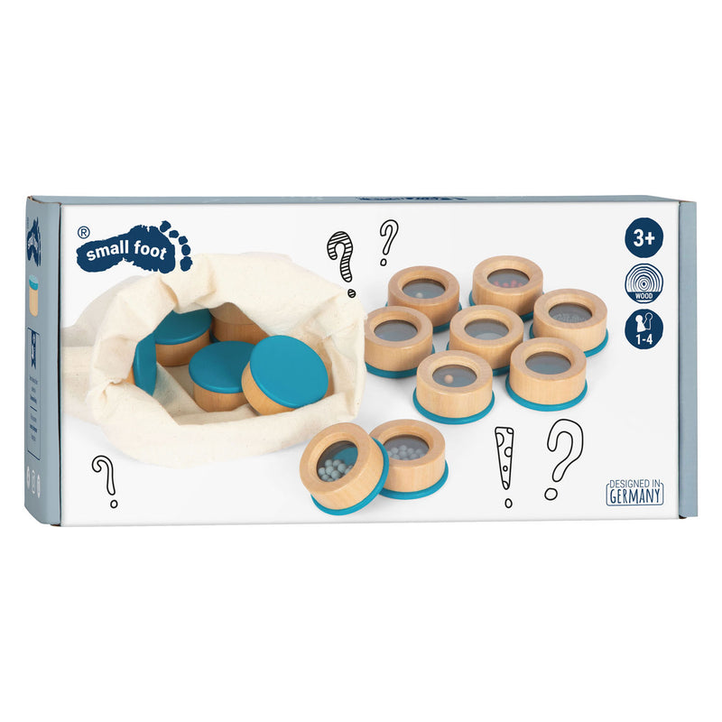 Afbeelding laden in galerijviewer, Small foot - houten luistergeheugenspel zintuiglijk
