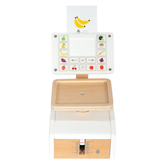 Small foot - houten weegschaal fresh