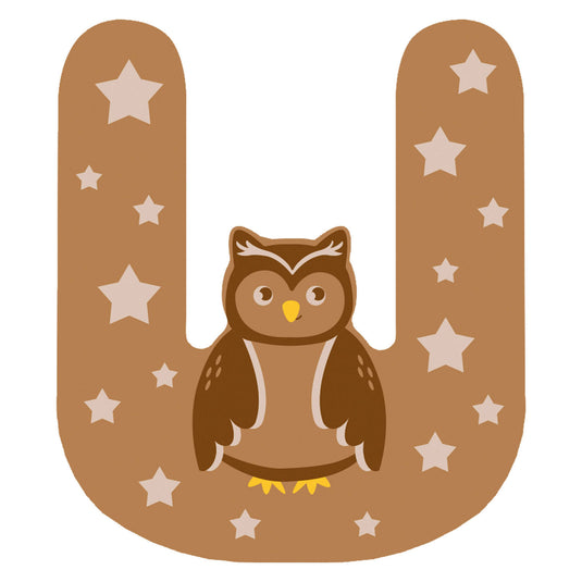 Small foot - houten dieren kinderletter - u