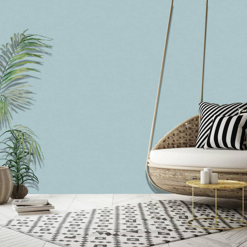 Afbeelding laden in galerijviewer, Dutch wallcoverings behang effen lichtblauw
