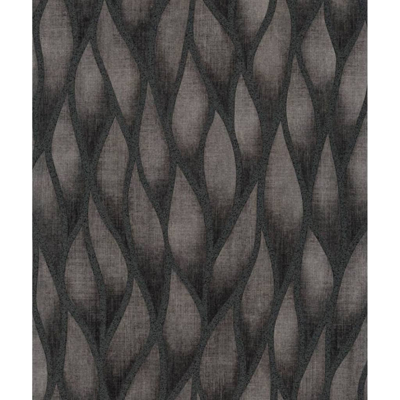 Afbeelding laden in galerijviewer, Noordwand behang topchic flames and drops metallic grijs
