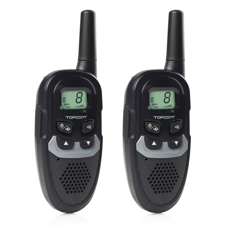 Afbeelding laden in galerijviewer, Topcom Topcom Walkietalkies 2 st 446 MHz zwart
