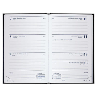 Brepols agenda saturnus week 2026 lima blauw