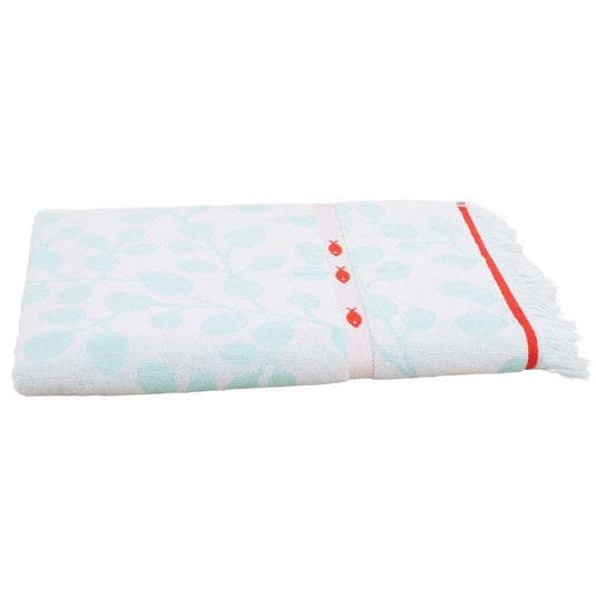 Basic clarysse strandlaken met visjes print 90x170 cm