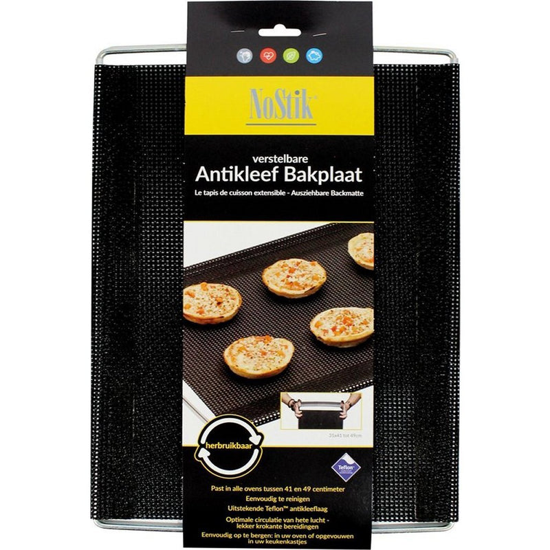Afbeelding laden in galerijviewer, Nostik crisper mat 31x41-49 cm zwart
