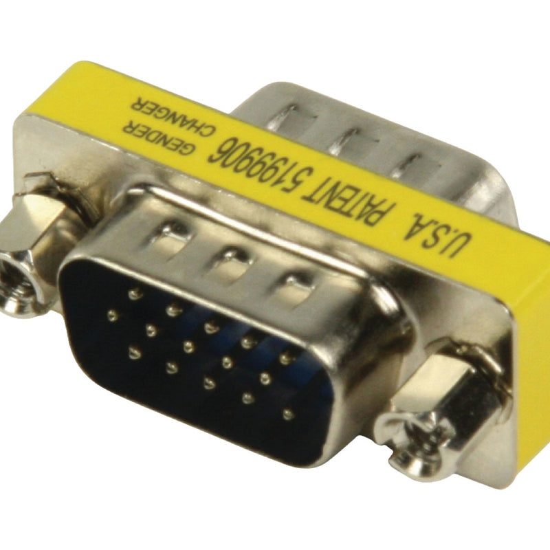 Afbeelding laden in galerijviewer, Valueline gchd-mm15p metalen mini vga adapter hd15p mannelijk - hd15p mannelijk
