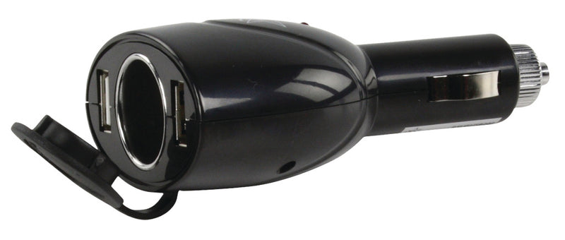 Afbeelding laden in galerijviewer, Hq p. sup. usb202 dubbele usb autolader met 12 v aansluiting

