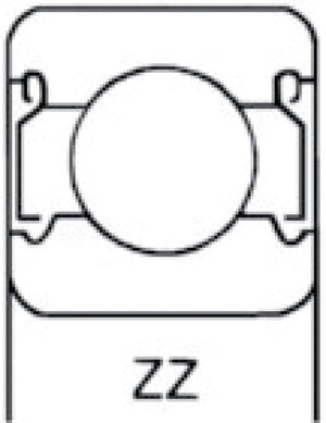 Hq w1-04515 kogellager 6206 zz