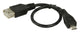 Valueline vlcp60570b02 usb 2.0 usb micro b mannelijk - usb a vrouwelijk adapter kabel 0,20 m zwart
