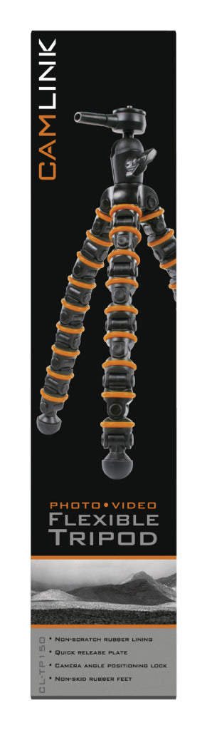 Afbeelding laden in galerijviewer, Camlink cl-tp150 flexibele tripod 9 secties
