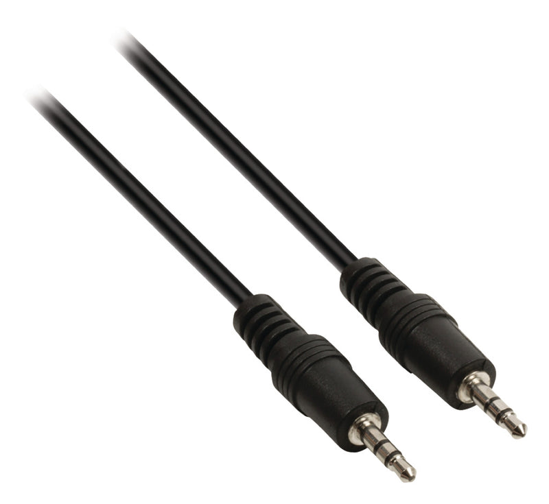 Afbeelding laden in galerijviewer, Valueline vlap22000b05 jack stereo audiokabel 3,5 mm mannelijk - 3,5 mm mannelijk 0,50 m zwart
